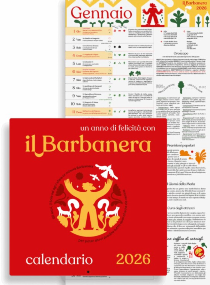 Il calendario Barbanera da domani in regalo con il Corriere