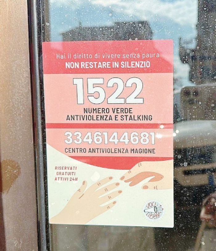 Negozi e associazioni uniti contro la violenza di genere: 67 attività aderiscono all'iniziativa di Voci Libere