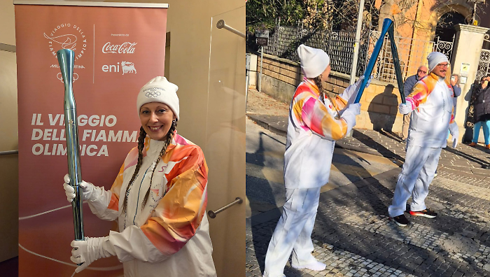 La Fiamma Olimpica attraversa l'Umbria. Il racconto della Tedofora Valeria Minelli: "Un grande privilegio. Una giornata bellissima"