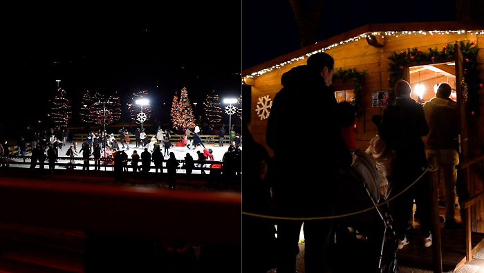 Pista e luci non solo in centro: pienone al Barton Park per il ponte dell'Immacolata