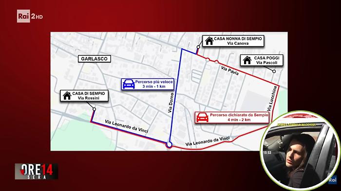 Delitto di Garlasco, tutti i passaggi di Andrea Sempio davanti a casa di Chiara Poggi il giorno dell'omicidio