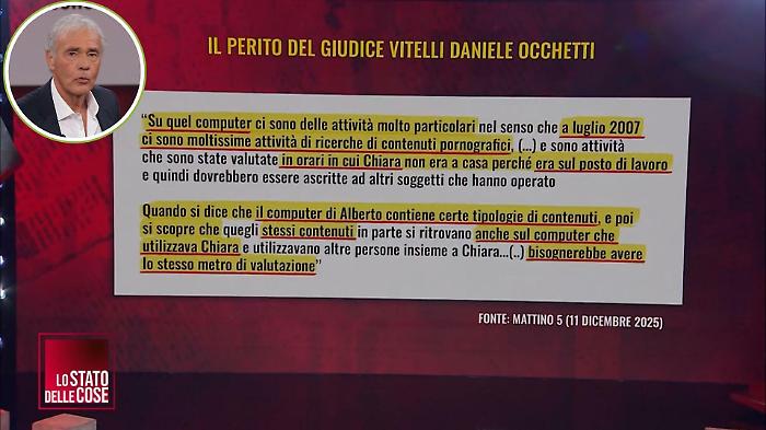 Delitto di Garlasco: qualcuno cercava video porno dal pc di Chiara Poggi quando lei non c'era? Le parole del perito e la rabbia di Giletti