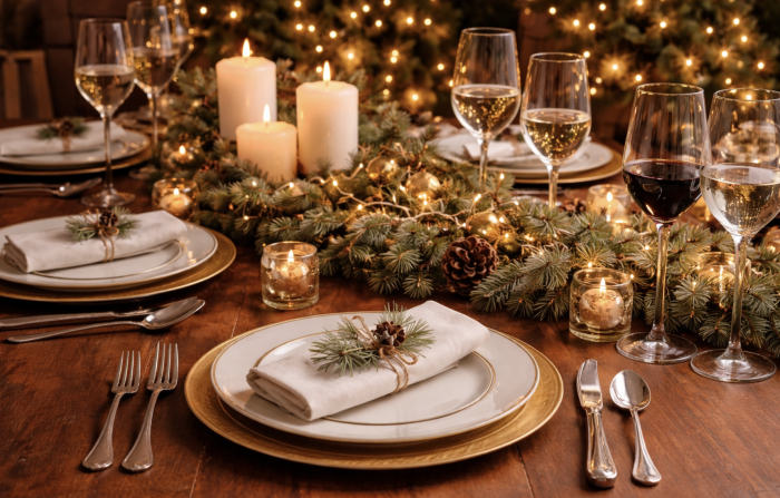 Il pranzo di Natale secondo il galateo: l'arte di apparecchiare una tavola impeccabile senza fare errori 