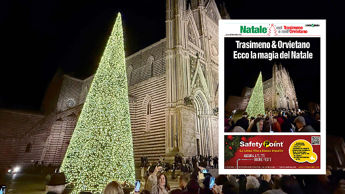 La magia del Natale nel Trasimeno e nell'Orvietano: sfoglia l'inserto