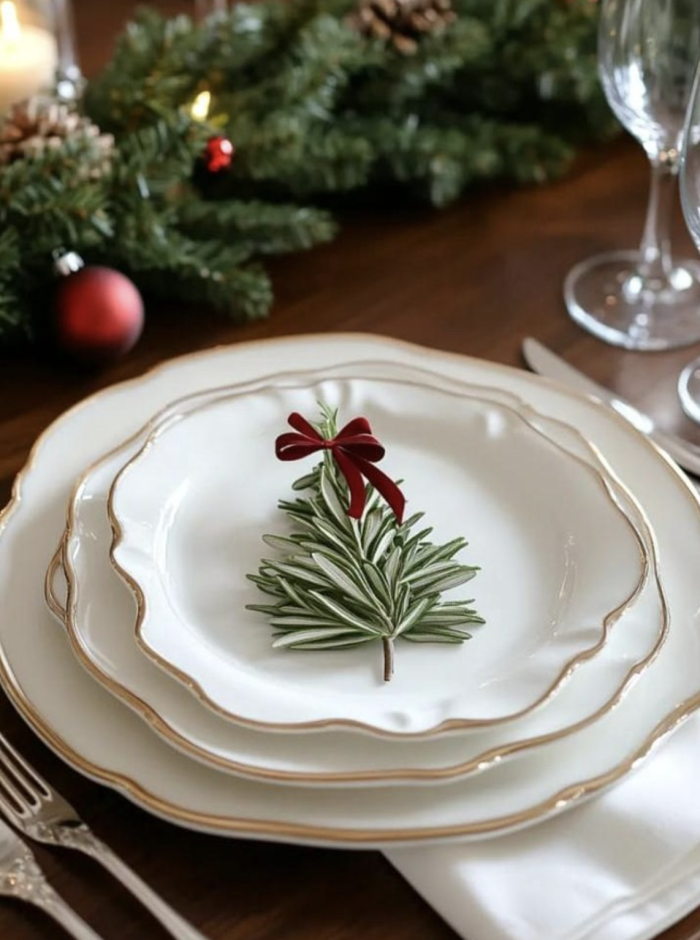 5 idee originali per decorare la tavola di Natale