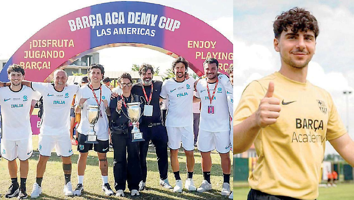 Dall'infortunio al sogno Bar&ccedil;a. L'exploit di Thomas Grottoli: a soli 21 anni allenatore dell'Academy del Barcellona 