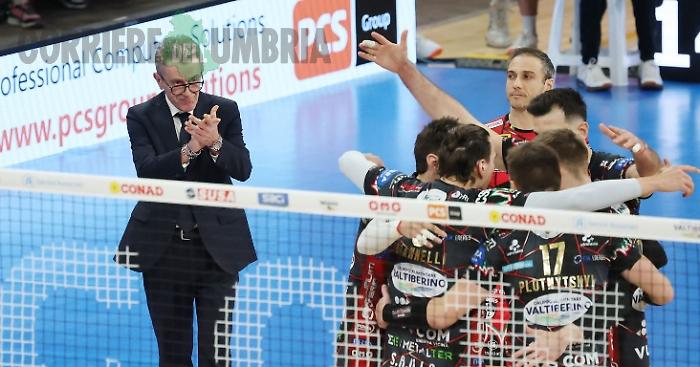 La Sir Susa Scai elimina 3-1 la Lube e vola alle Final four di Coppa Italia con Verona