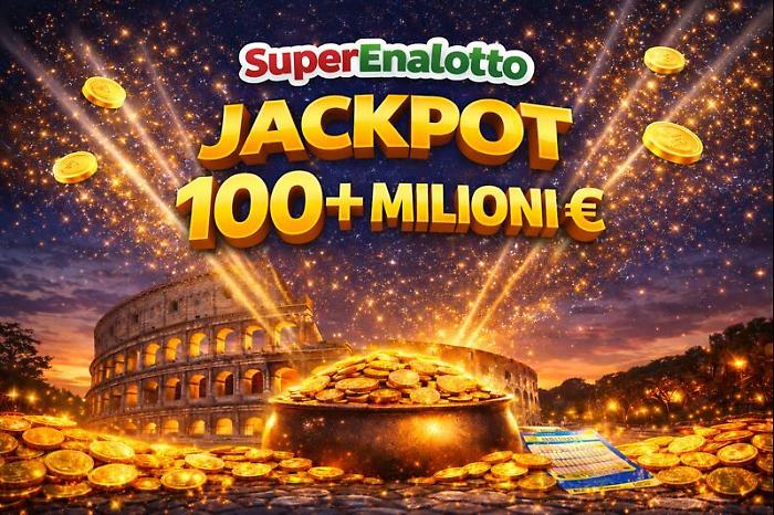 Superenalotto, un'altra estrazione senza 6 e si sfonder&agrave; il muro dei 100 milioni. A inizio 2026 pu&ograve; diventare l'ottavo jackpot pi&ugrave; alto della storia