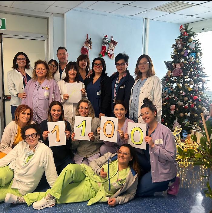 Terni, al Punto nascite dell'ospedale Santa Maria boom di parti nel 2025: toccata quota 1.100 con un +4% rispetto all'anno precedente