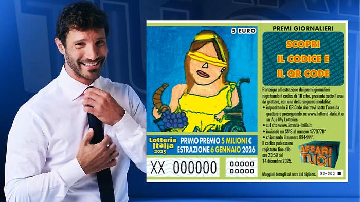 Affari tuoi - Speciale Lotteria Italia stasera in tv marted&igrave; 6 gennaio su Rai 1: ospiti e anticipazioni. A che ora i premi