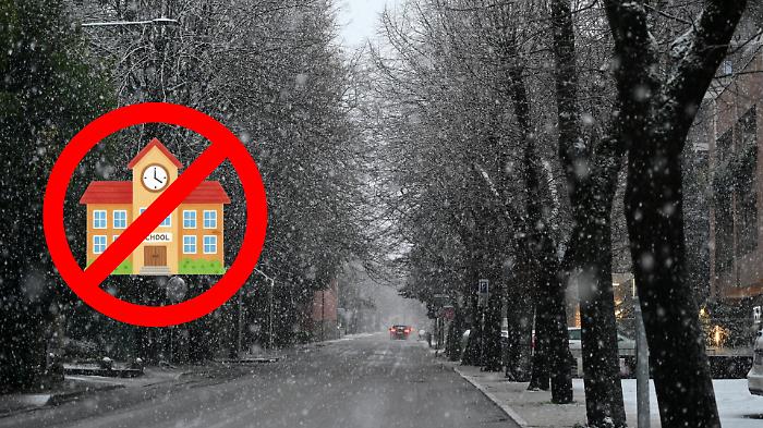 Neve in Umbria, tutti i Comuni che hanno deciso di chiudere le scuole il 7 gennaio: in aggiornamento