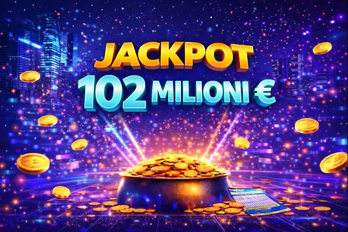 Superenalotto,  quell'inafferrabile 6 e il jackpot che cresce: 102 milioni, &egrave; il nono pi&ugrave; alto della storia del gioco