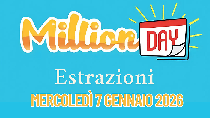 Million Day e Million Day Extra, le estrazioni di oggi mercoled&igrave; 7 gennaio: i numeri vincenti