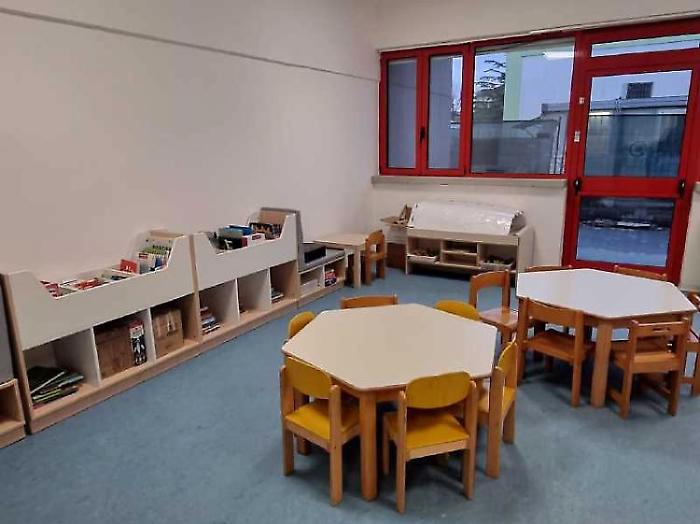 Terminato il restyling nel polo scolastico di Selci Lama