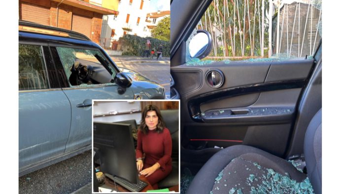 L'auto e il giudice Lucia Faltoni