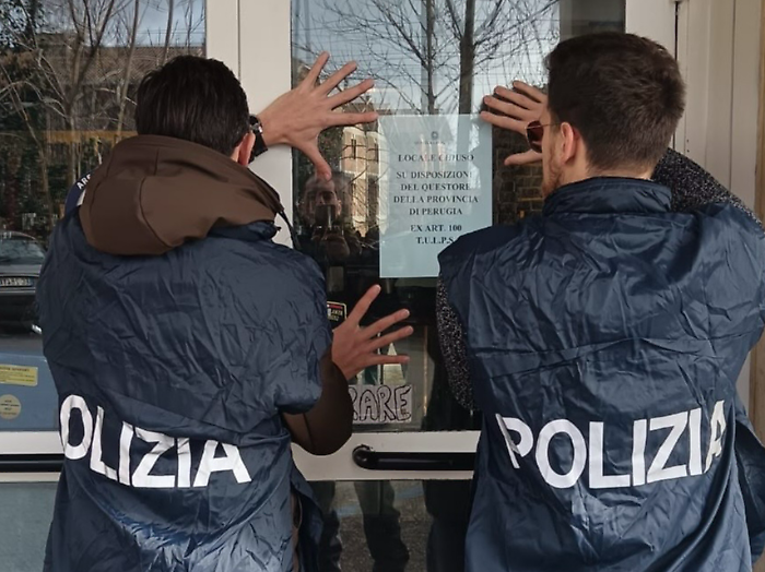 Perugia, sospeso per 15 giorni un locale di via Campo di Marte: disordini e irregolarit&agrave; amministrative