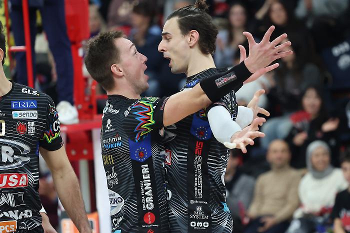 La Sir liquida Modena in 4 set e vola in vetta da sola