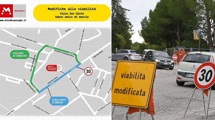Metrobus, continuano i lavori: nuove modifiche alla viabilit&agrave; in viale San Sisto