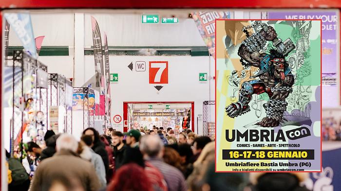 UmbriaCon 2026, la guida: tre giorni tra fumetti, cosplay e spettacoli per un'Umbria tutta pop. Ospiti, programma e mappa dell'evento