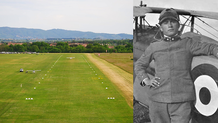 "Rendiamo omaggio a Eleuteri". Manifestazione per i cento anni dalla morte dell'aviatore umbro a cui &egrave; intitolato l'aeroporto