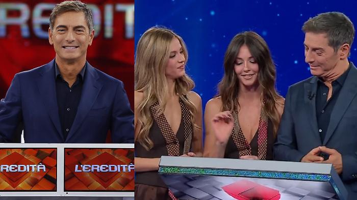 L&rsquo;Eredit&agrave;, Marco Liorni &egrave; ancora senza voce e chiede aiuto alle professoresse: cos&rsquo;&egrave; successo