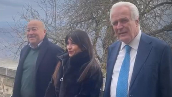 Proietti e Giani a Monte Santa Maria Tiberina per il vertice Umbria-Toscana: firmato il patto su sanit&agrave;, infrastrutture e ambiente