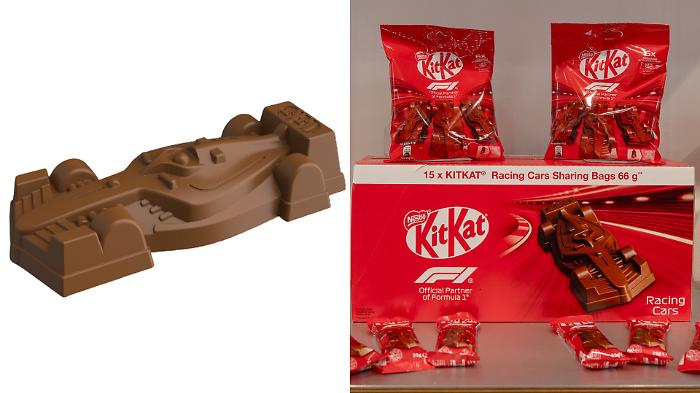 Arriva il KitKat da Formula 1: nascono nello stabilimento di San Sisto le iconiche monoposto ricoperte di cioccolato
