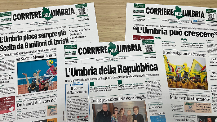 Nuovi successi per il Corriere dell'Umbria