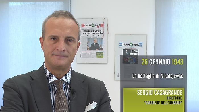 Domani a Rai Storia il Corriere ricorda la disfatta dell'Armir: al via la settimana di editoriali del direttore Casagrande