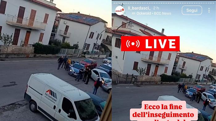 Non si ferma all'alt della polizia, scatta l'inseguimento ma si schianta contro le auto parcheggiate 