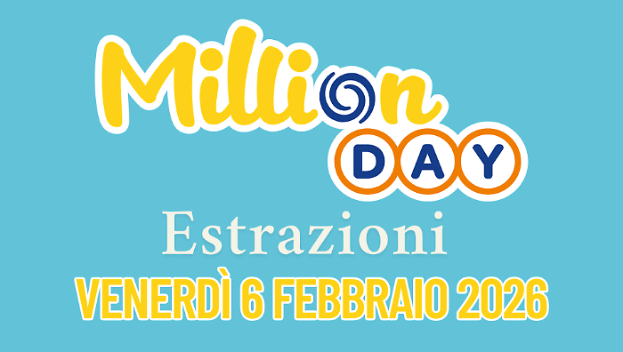 Million Day e Million Day Extra, le estrazioni di oggi venerd&igrave; 6 febbraio: i numeri vincenti