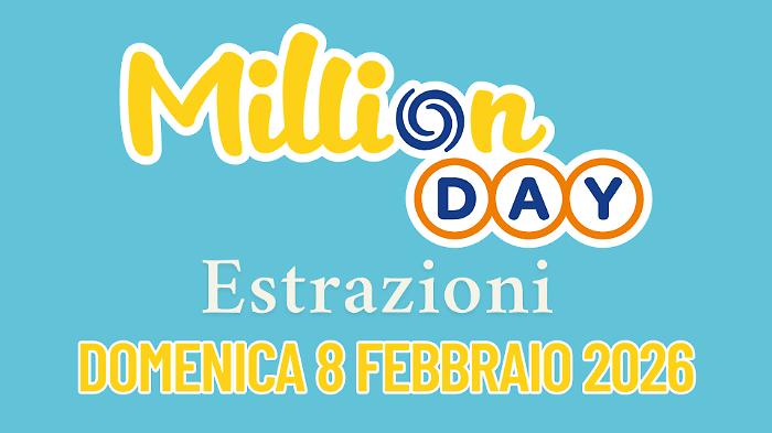 Million Day e Million Day Extra, le estrazioni di oggi domenica 8 febbraio: i numeri vincenti