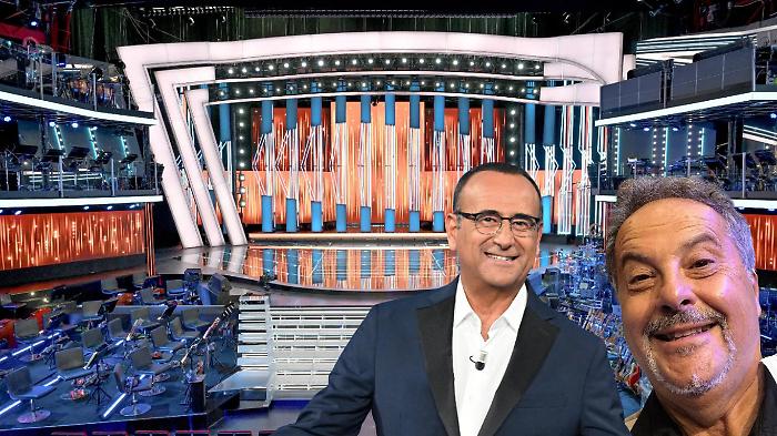 Festival di Sanremo 2026, la scenografia di Riccardo Bocchini tra asimmetria e magia musicale