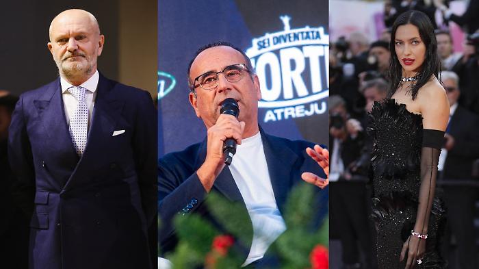 Sanremo 2026, Carlo Conti sulla rinuncia di Andrea Pucci: "&Egrave; stata una sua scelta. Irina Shayk? La sua presenza era gi&agrave; prevista"