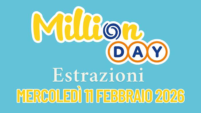 Million Day e Million Day Extra, le estrazioni di oggi mercoled&igrave; 11 febbraio: i numeri vincenti