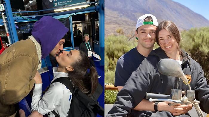 Stefania Constantini, chi &egrave; il fidanzato Domenico Dalla Santa: la passione per lo sport su ghiaccio e l'amore condiviso sui social