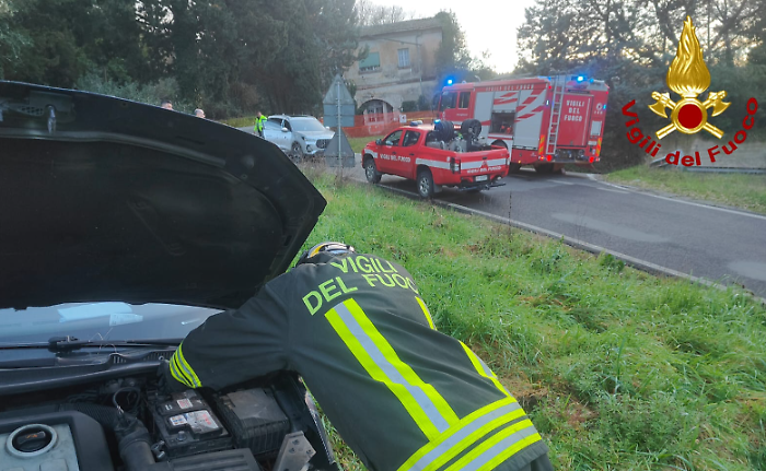 incidente stradale orvieto vigili