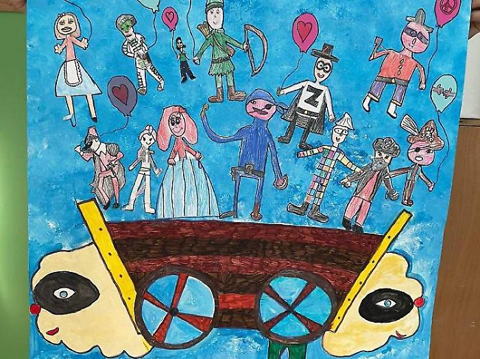 Il manifesto ufficiale del Carnevale &egrave; degli alunni della terza B: oggi la premiazione in occasione del marted&igrave; grasso