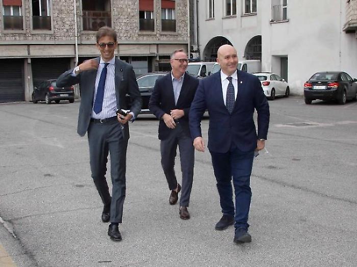 Paolo Tagliavento, l'ex arbitro in Comune: "Da oggi sar&ograve; di parte per il bene della citt&agrave;"