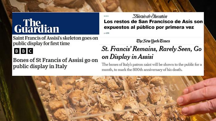 Gli occhi del mondo puntati su Assisi: i principali giornali internazionali hanno raccontato l'evento 