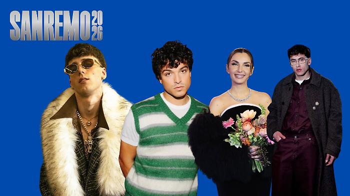 Sanremo 2026, i figli d'arte sul palco dell'Ariston: chi sono LDA, Leo Gassmann, Tredici Pietro ed Elettra Lamborghini