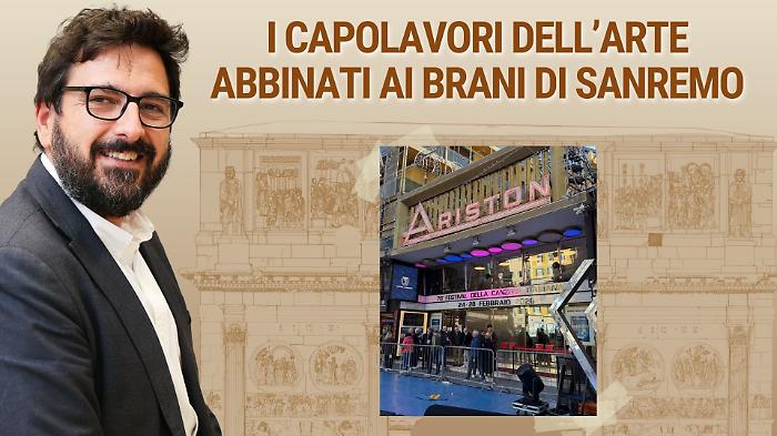 Ascoltare Sanremo come in un museo: Costantino D'Orazio abbina canzoni ai capolavori