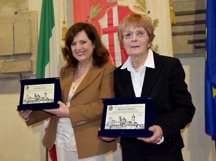 Donne simbolo: premiate Silvana Cagnoni e Catia Brugnoni