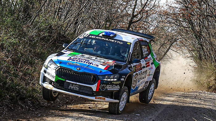 Show a Foligno per un rally in salsa finlandese. Le foto
