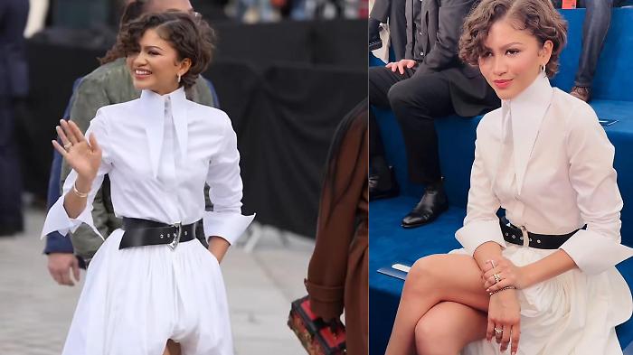 Zendaya sfoggia la fede nuziale alla settimana della moda di Parigi: i primi scatti dopo il matrimonio segreto con Tom Holland 