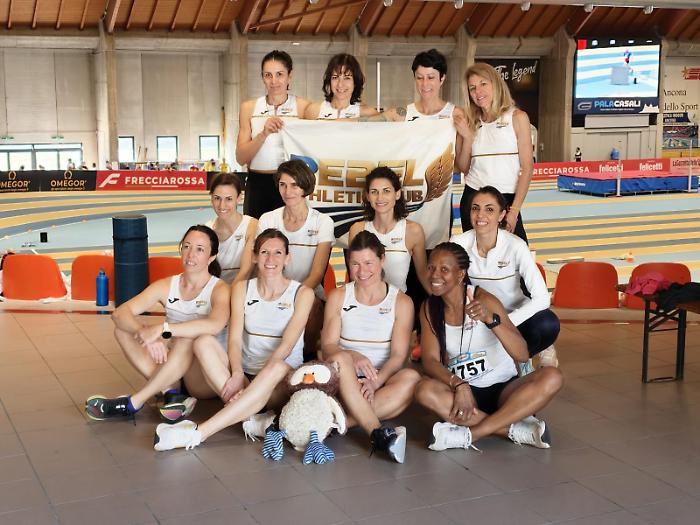 Atletica leggera, esordio da record per la Rebel agli Italiani Master Indoor