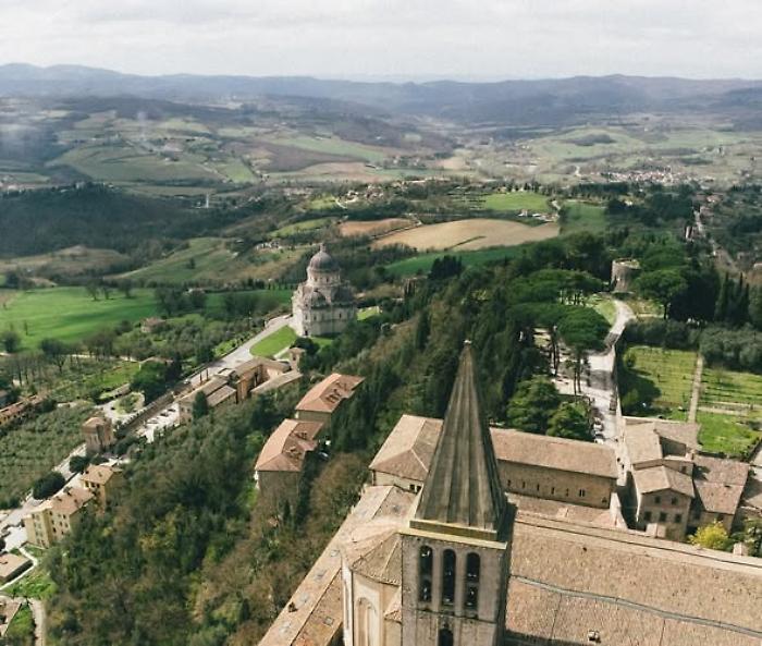 Panorama Todi Parco della Rocca 