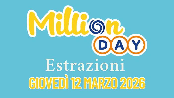 Million Day e Million Day Extra, le estrazioni di oggi gioved&igrave; 12 marzo: i numeri vincenti