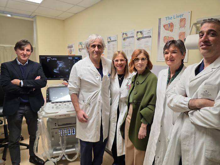 Ospedale di Foligno, dalla Fondazione Cassa di Risparmio un nuovo ecografo di ultima generazione per l'Epatologia
