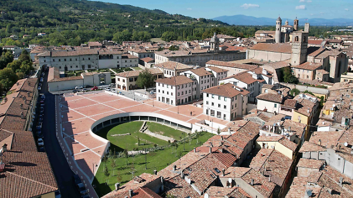 Piazza delle Tabacchine a Citt&agrave; di Castello